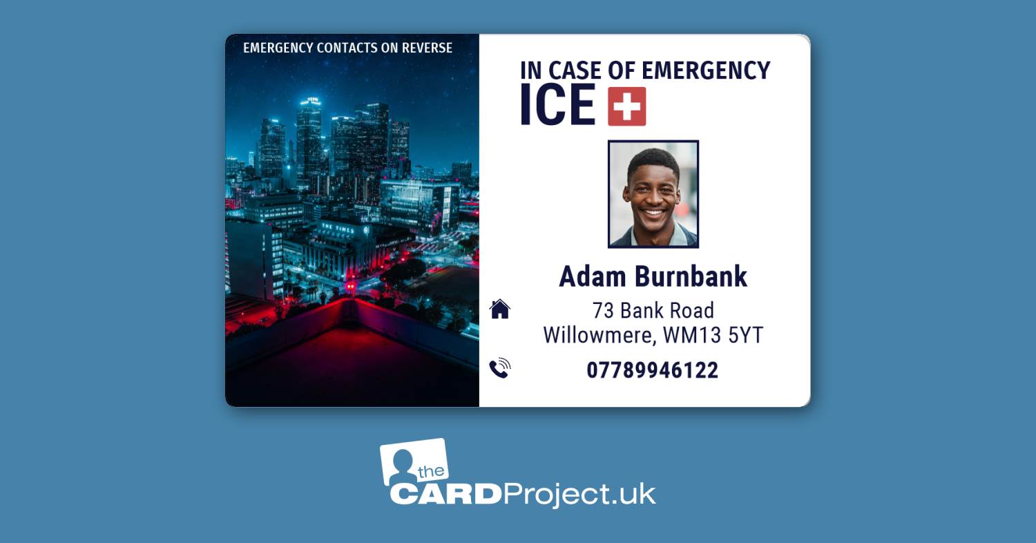 City Lights ICE Photo ID Card (FRONT)